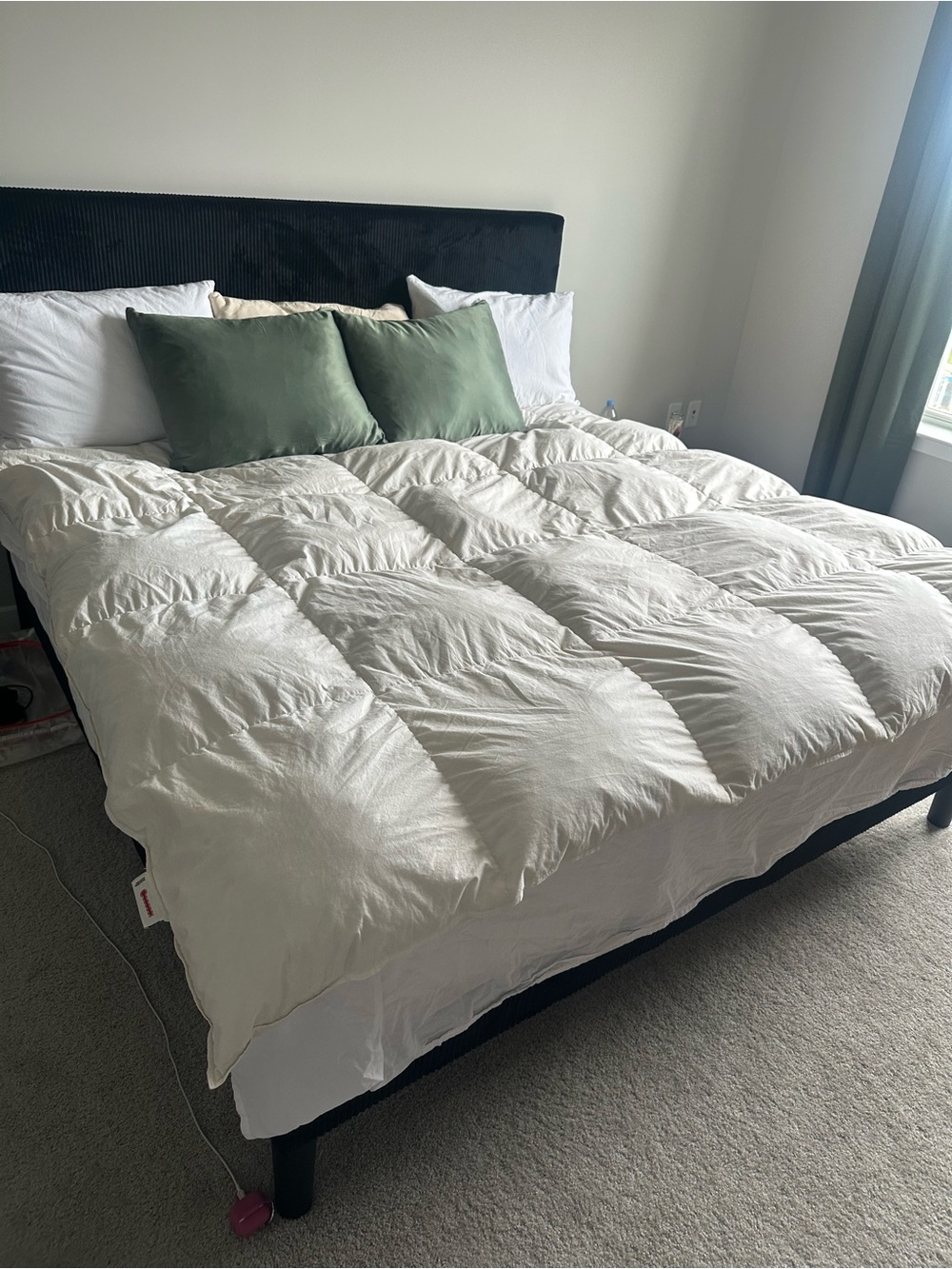 IKEA Fjällarnika White Queen Sized 100% Down Feather Comforter/Duvet